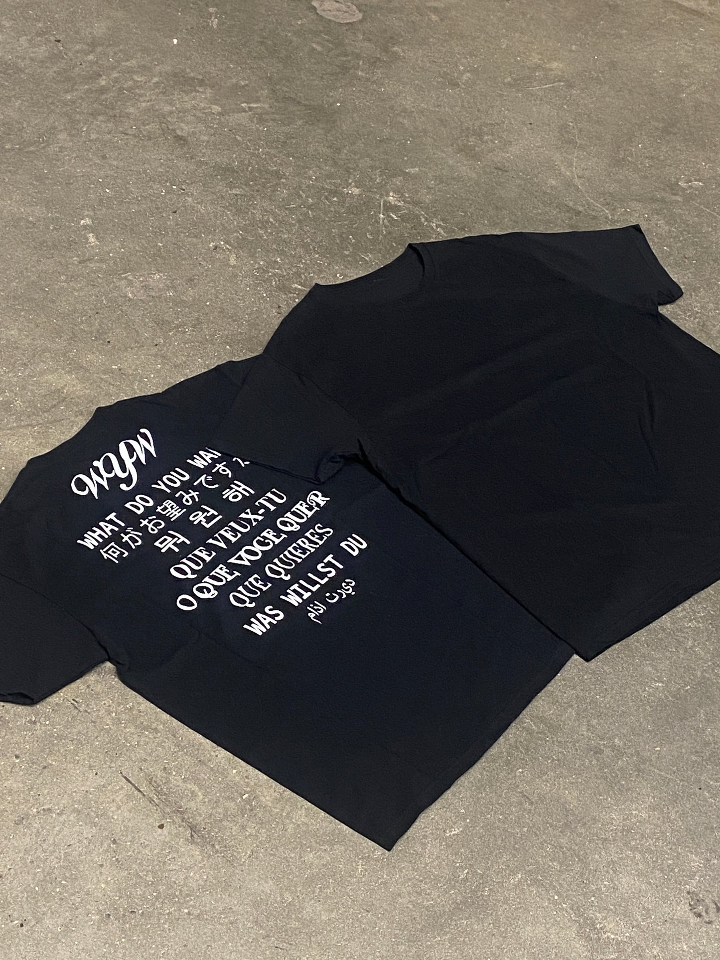 INTERNATIONAL TEE NOIR